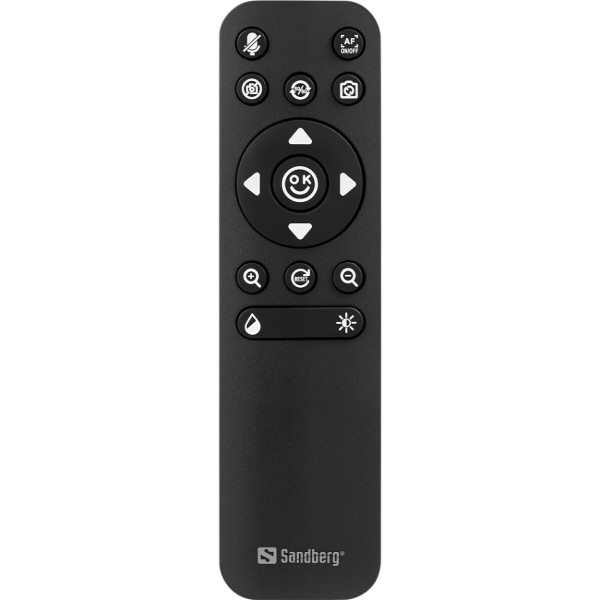 Фото - Веб-камера для комп'ютера Sandberg 4K Webcam USB-A/USB-C connection, ENC, Remote control (134-45)